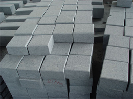g654 Granite cubes stone